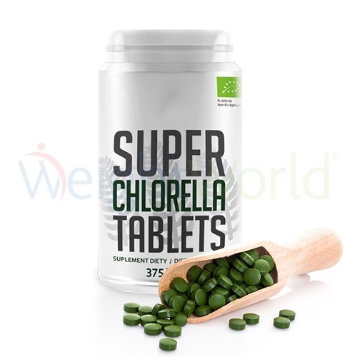 Alga Chlorella Super Chlorella 375 compresse
